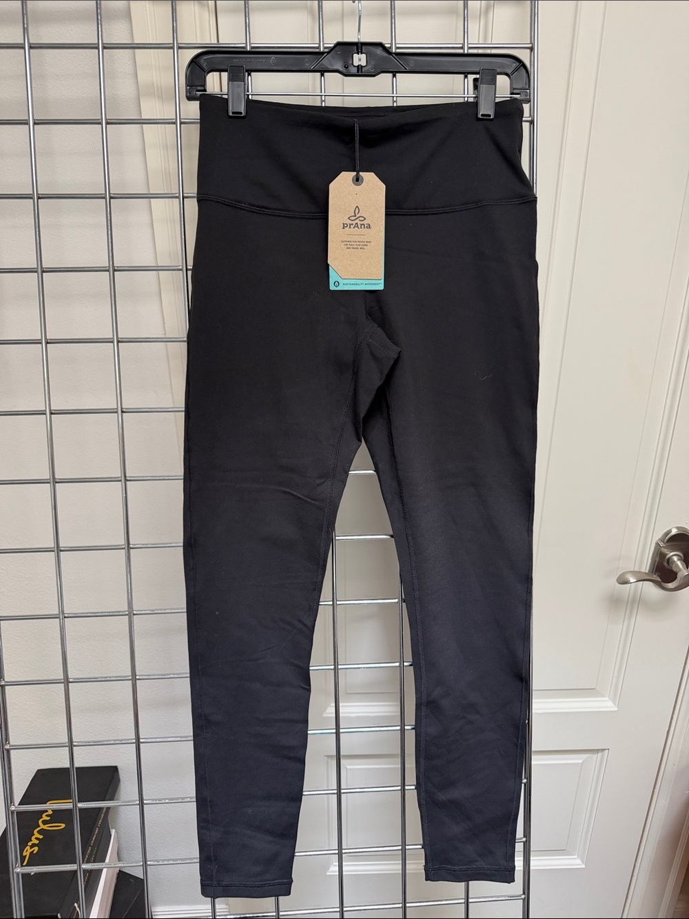Prana Kids Black High-Waist Leggings